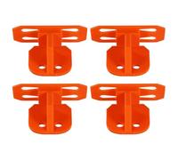 Wall Mounted Car Track - Display Holder Rack Set, Scale Cars Single Lane 4 pezzi Hangable | Perfect for Toy Trucks Automotive Shelf Stand Home Bedroom Organization Storage Showcase, 2.64*1.42*1.18 in