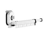 Wall Mounted Clothes Drying Rack Anti Slip Suction Cup Laundry Hanger