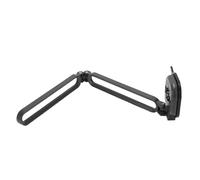 Wall mounted clothes drying rack, two fold design, with suction cups, foldable, suitable for balconies, laundry rooms, bathrooms, terraces