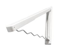 Wall Mounted Clothes Hanger - Foldable Clothes Hanger Drying Rack Wall Mount, 20 Pounds Load Bearing Wavy Design Coat Racks, Retractable Haanger Rack For Hotel, Hostel, Wardrobe, Dormitory, Laundry Ro