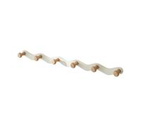 Wall Mounted Clothes Rack, Wall Mounted Coat Hooks for Living Room, Bedroom & Entryway - No Hole Design