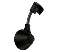 Wall Mounted Hair Dryer Holder, 360 Degree Rotating Suction Cup for Space Saving Organization, Hands Free Styling Convenience with Strong Lock System, Cord Storage Rack for Bathroom, Salon, Kitchen