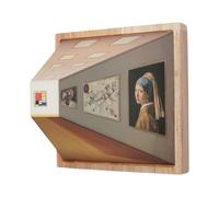 Wall-Mounted High-End Ambient Light 3D Visual Illusion Wall Art Ambient Light Night Lighting With 3 Modes | For Dining Areas Staircases Wedding Hallways Children's Rooms Gallery Cafes Living Rooms