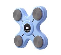 Wall-Mounted Interactive Music Boxing Machine for Kids and Adults, Electronic Punching Trainer with Lights and Sounds for Reflex Training, Fitness, and Fun Family Activities, Compact Boxing Target