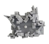 Wall Mounted Light - Battery Operated 3D Shadow Ambient Lamp, Animale Themed Decorative Night Light, Soft Illumination for Bedroom Living Room Kids Room Study, Indoor Wall Decor, 9,45 x 9,45 x 3,15