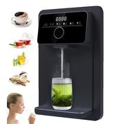 Wall-Mounted Mains Fed Unit Water Dispenser With Electronic Child Lock, Quantitative Water Intake, Dual Temperature Control Instant Hot Water Dispenser For Office,Commercial Canteens,Touch Screen