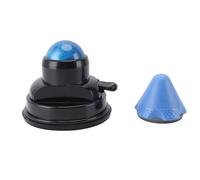 Wall Mounted Massage Ball 2 in 1 | Deep Tissue & Myofascial Release | Suction Cup Massager for Shoulders/Neck/Back | Conical Head Design, 360° Rotation