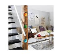 Wall Mounted Metal Ladybug Gardening Decoration (Random Color) 4 Pieces - DD01