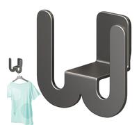 Wall Mounted Shoe Rack - Bathroom Shoe Rack | WallMounted Storage Hooks | Multipurpose Wall Slipper Racks | Slipper Hanger for Sneakers Cups Umbrellas Arrangement Bathroom Dormitory Store Garage