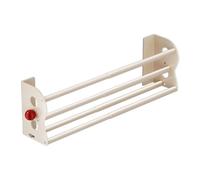 Wall Mounted Shoe Rack | No Drill Magnetic Space-Saving Organizer 2 Layers