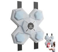 Wall-Mounted Smart Music Boxing Machine - Bluêtooth Interactive Training Equipment | Electronic Punching Target For Adults Kids | Home Gym Fitness Boxing Trainer With Rhythm Games, Reaction Speed