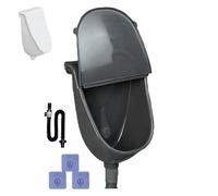 Wall Mounted Urinal - PP 28.5x38.5x18cm 11.22x15.16x7.09in with Lid