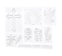 Wall Paint Stencil - Christmas Theme Washable Garden Decals Template