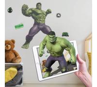 WALL PALZ Marvel The Incredible Hulk Adesivi da parete - Decorazione da parete Hulk con