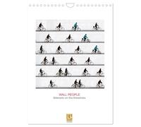 Wall People - Bilderserie von Eka Sharashidze (Wandkalender 2026 DIN A4 hoch), CALVENDO Monatskalender: Bilderserie Wall People - Fixierte Bewegung