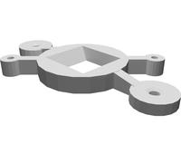 Wall Plate Adapter Mount for EnGenius Access Point - Network Equipment