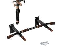 Wall Pull Up Bar, Dip Station Rack, Compact Size for Indoor Gym Training, Sturdy Detail Feature, Fitness Utility Category, Chin Up Bar Dip Station for Body Workout Exercise Home Use