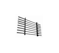 Wall rack bilancieri 8 posti. rastrelliera muro con protezioni bliancieri RPB-8