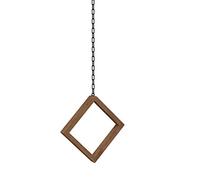 Wall rack Espositore per Vestiti Anello da soffitto in Legno Asta Appendiabiti, Catena in Ferro battuto Espositore per appendi Abiti a soffitto, Scaffale del Negozio di Abbi gliamento Catena appesa