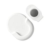 Wall Remote Holder - Adhesive Wall Mount Magnetic No Drill Bracket | Fan Remote Holder For Air Conditioner Couch Recliner Living Room Bedroom Garage Office Table Desk Home