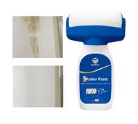 Wall Repair Paint - Wall Paint | Odorless Latex Pâint | 500g Water-Based, Fast-Drying, Includes Roller Brush For Covering Scratches Stains, For Bedroom Living Room Kitchen Ceiling
