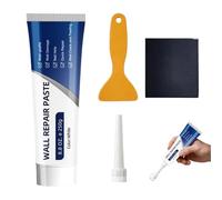 Wall Repair Putty Kit - Plasterboard Repair Liquid | Easy-to-Apply Repaîr Paste | Quick and Plasterboard Repaîr Solution Includes Scraper for Repairing Holes and Cracks Home DIY Maintenance Ki