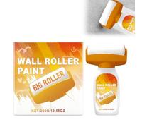 Wall Roller Paint Wall Patching Brush 300 g - Spazzola rotante con pasta di spatola, per toppe fai da te e rimozione di graffiti su pareti bianche