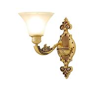 Wall Sconce Light, Farmhouse Chaner European Crystal LED Wall Lights Single Head Double Head Two Optional Art Roses Ingenuity Living Room TV Background Wall Lights Corridor Aisle Stair Lights Be