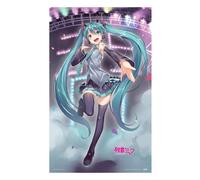 Wall Scroll Hatsune Miku on Stage XL NUOVO