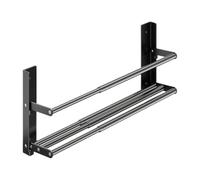 Wall Shoe Rack, Vertical Retractable with Footwear Holder Organizer Design | Retractable Shoe Rack for Entryway Hallway Home Bathroom Bedroom Garage Apartment College Dormitory