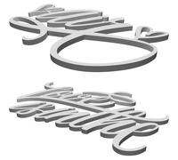 Wall Sign Decor "Love is in the Air" for Modern Home - Romantic Art Display