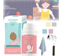 Wall Small Roller Paint Brush,Wall Small Roller Paint Brush Repair Paste, Wall Repair Paint Small Roller Brush, Paint Roller Wall Paint Brush Small Beauty Repair Wall Paint Interior (1PCS,White)