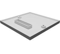 Wall Socket Mount for LD2410B Bluetooth Motion Sensor with Relay Integration