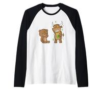 Wall St Bet Contro Il gestore di Hedge Fund Venditore Corto Maglia con Maniche Raglan