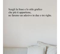 Wall Stickers Adesivi Murali Frasi Frase Personalizzata Adesivo Murale Frase