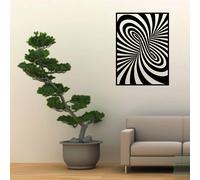 WALL STICKERS ADESIVI MURALI ILLUSION effetto ottico arredo design parete decoro