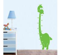 WALL STICKERS ADESIVI MURALI Metro adesivo Dinosauro cameretta bimbi altezza