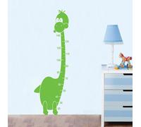 WALL STICKERS ADESIVI MURALI Metro adesivo Dinosauro cameretta bimbi altezza