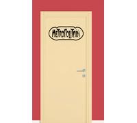 WALL STICKERS ADESIVI MURALI METROPOLITAIN FRANCIA PARIS DESIGN DECORO MURO