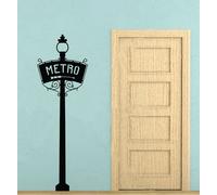 WALL STICKERS ADESIVI MURALI METROPOLITANA PARIGI FRANCIA PARIS DESIGN PARETE