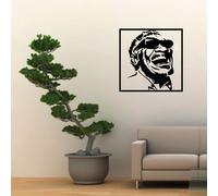 WALL STICKERS ADESIVI MURALI RAY CHARLES MUSIC MUSICA QUADRO DESIGN JAZZ