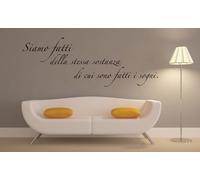 WALL STICKERS ADESIVI MURALI Siamo come i sogni dream Love amore famiglia family