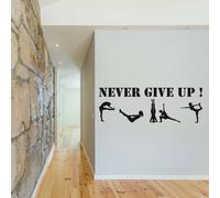 wall stickers frase adesiva fitness adesivi palestra decor vita dream body a0902