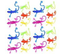 Wall Sticky Toy,Stretchy 20PCS Sticky Lizard Set - Colorful Window Crawler, Easter Basket Stuffers, Goodie Bag and Birthday Party Supplies