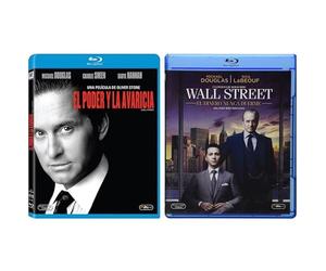Wall Street Double Feature Blu-ray Collection: Wall Street (Michael Douglas, Charlie Sheen) / Wall Street: Money Never Sleeps (Michael Douglas, Shia LaBeouf) [Spanish Artwork]