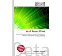 Wall Street West: Workforce Innovation in Regional Economic Development, Center for Public Health Practice, Community Conservatory