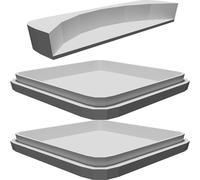 Wall Switch Cover with Cable Management - Home Organization Disc Storage Holder