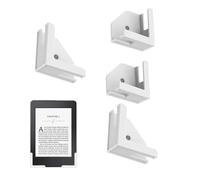 Wall Tablet Holder Stand, Mount for Tablets Smartphone Ereaders, Strong Adjustable Storage Solution for Home Office Kitchen Bedroom Living Room Apartment School Hotel Studio