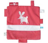 Wallaboo Cerise & Friends - Copertina di sicurezza per bambini con stampa, 8 etichette, misura 22 cm x 22 cm taglia unica rosso