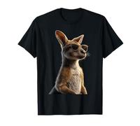 Wallaby Australia Amore Outback Selvaggio Dolce Canguro Maglietta